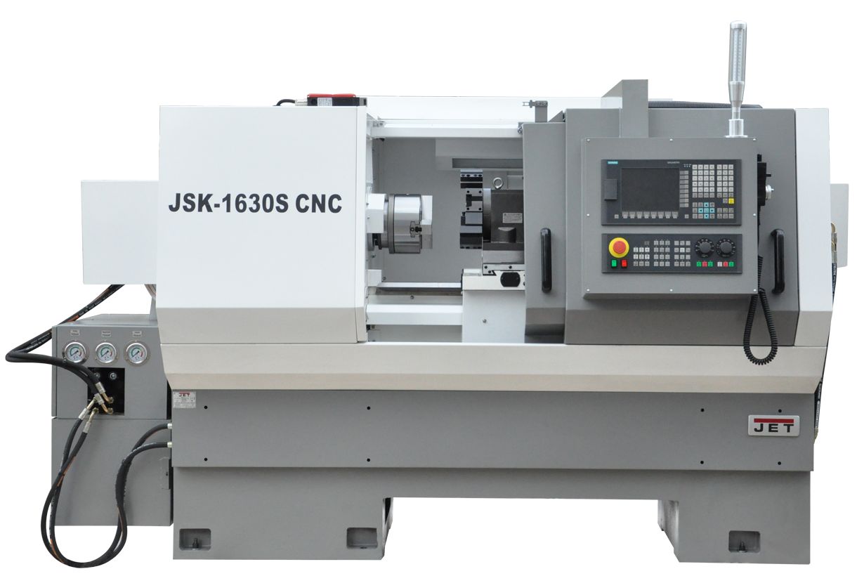 Токарный станок с ЧПУ JET JSK-1430S CNC (Siemens, гидр. патрон, 4-х поз. резцедержка или 6-ти позиционная револьверная голова)