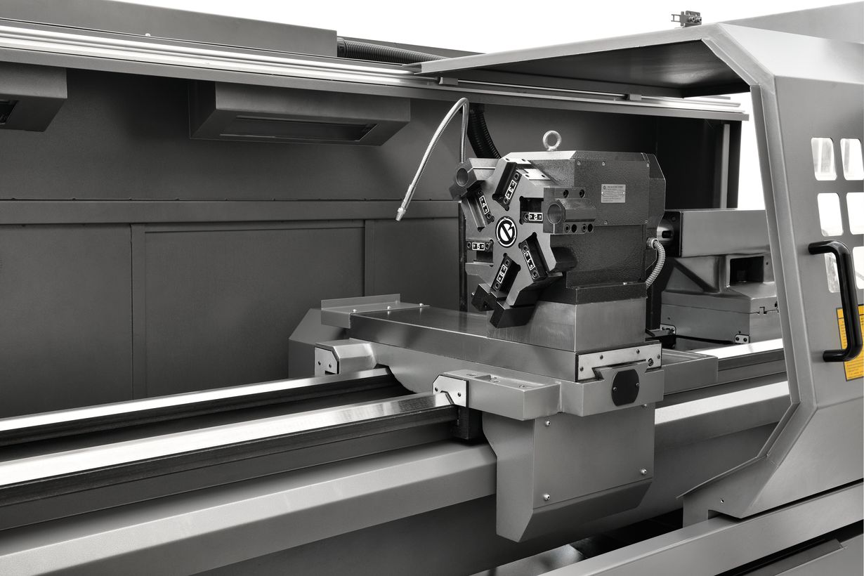 Токарный станок с ЧПУ JET JCT-16F CNC (Fanuc, ручн. патрон, 8-ти поз. рев. голова)