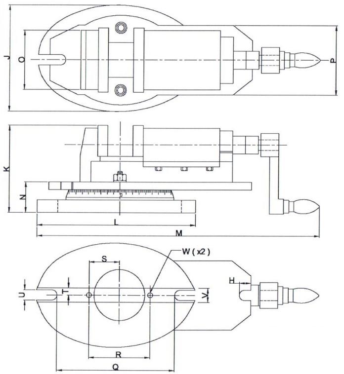 Wilton/JETlift MMV/SP-100 Фрезерные прецизионные тиски 100 мм