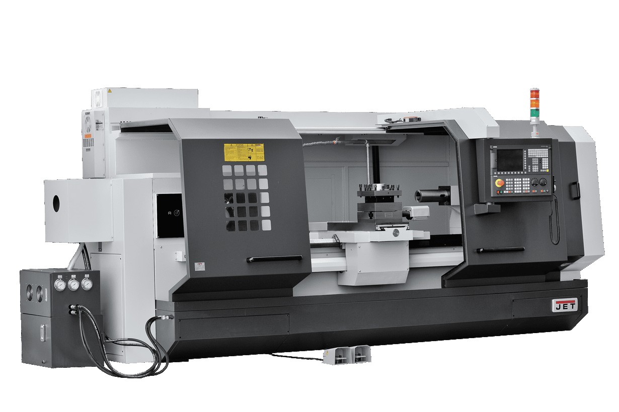 Токарный станок с ЧПУ JET JCT-16F CNC (Fanuc, ручн. патрон, 8-ти поз. рев. голова)