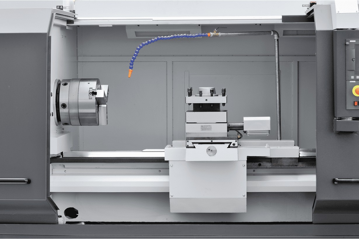 Токарный станок с ЧПУ JET JCT-16F CNC (Fanuc, ручн. патрон, 8-ти поз. рев. голова)