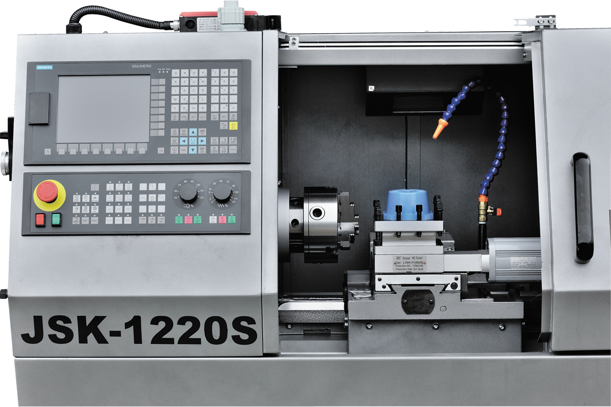 JET JSK-1220S CNC (Siemens, ручн. патрон, 6-ти поз. рев. голова)